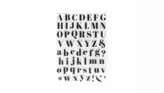 Alphas Are Awesome #41 6×8 Stamp Set, 1 of 2