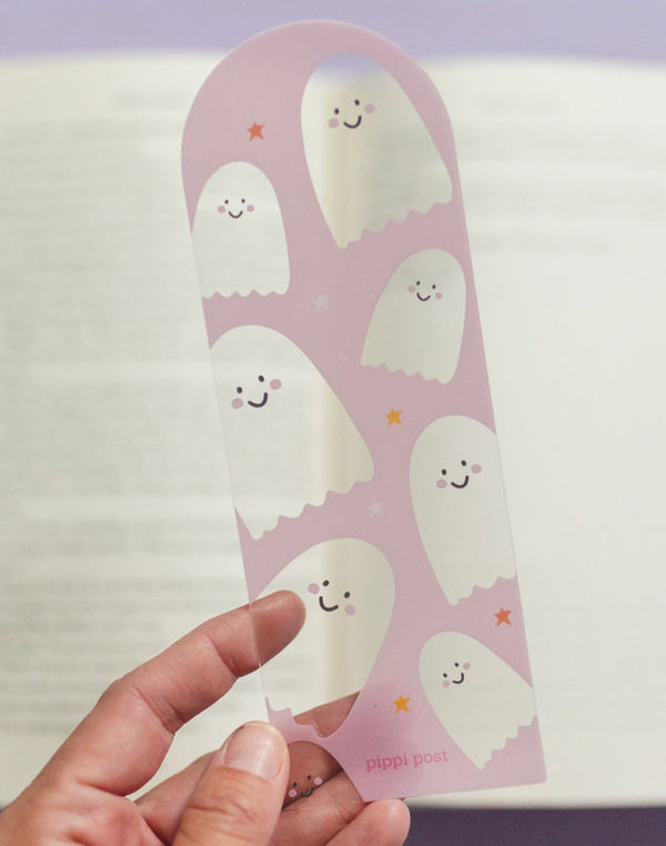 Ghosts Transparent Bookmark, 1 of 5
