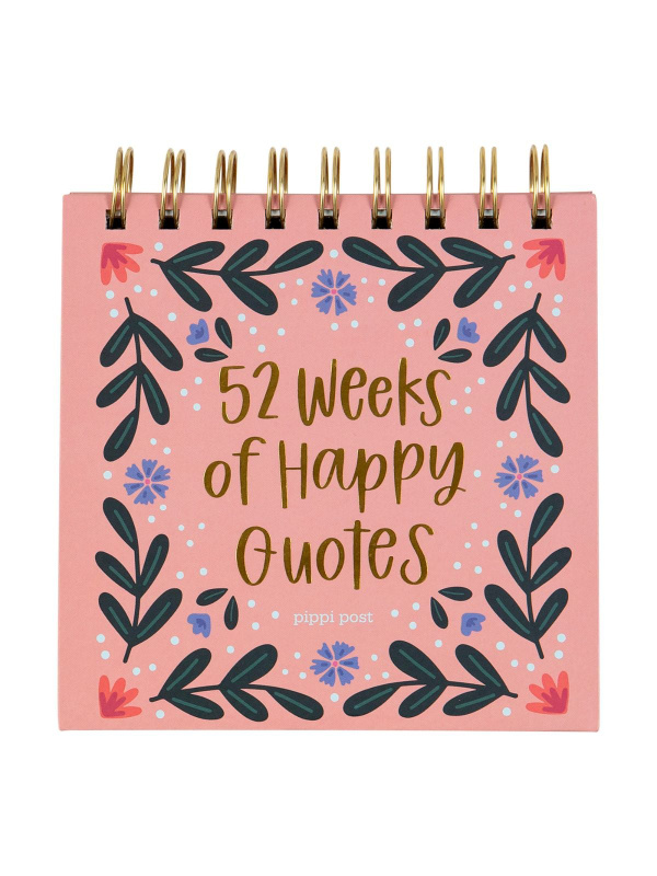 52 Weeks of Happy Quotes - Desk Flip Calendar, 6 of 10