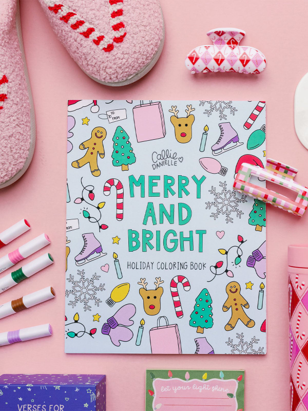 Merry & Bright Holiday Coloring Book, 5 of 5