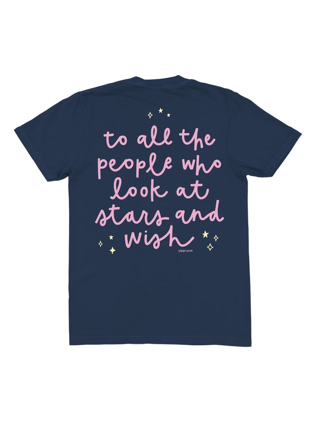 City of Starlight Romantasy Tee - True Navy, 1 of 2