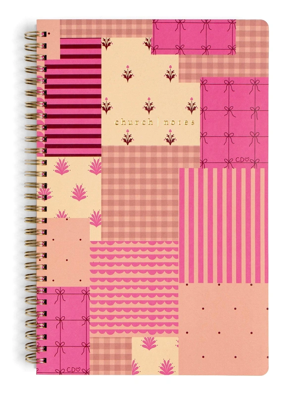 Quilted Patchwork Bible Study Notebook by Church Notes, 1 of 5