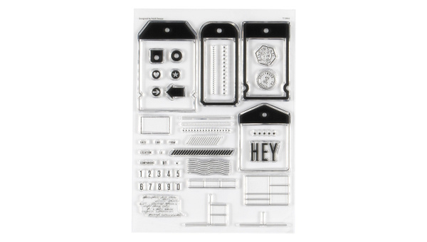 Stamp Set : 6×8 Tag Basics, 1 of 5