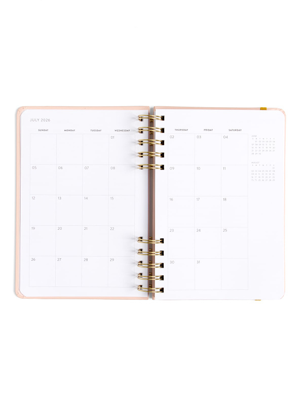 Pink Spiral Planner - 2026-2027 Academic Year, 6 of 7