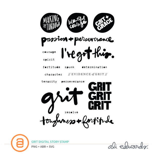 Grit Digital Story Stamp™, 1 of 1