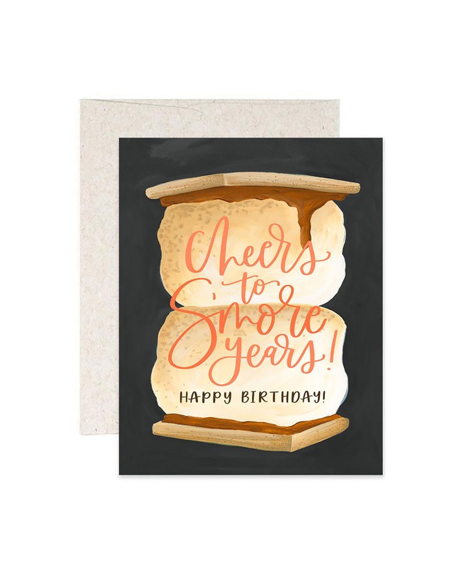 Birthday S'More Greeting Card, 1 of 1