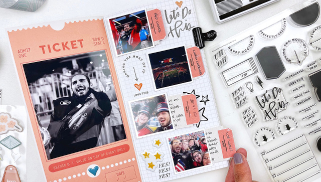 Stamp Set : 6×8 Let's Do This by Paislee Press, 6 of 7