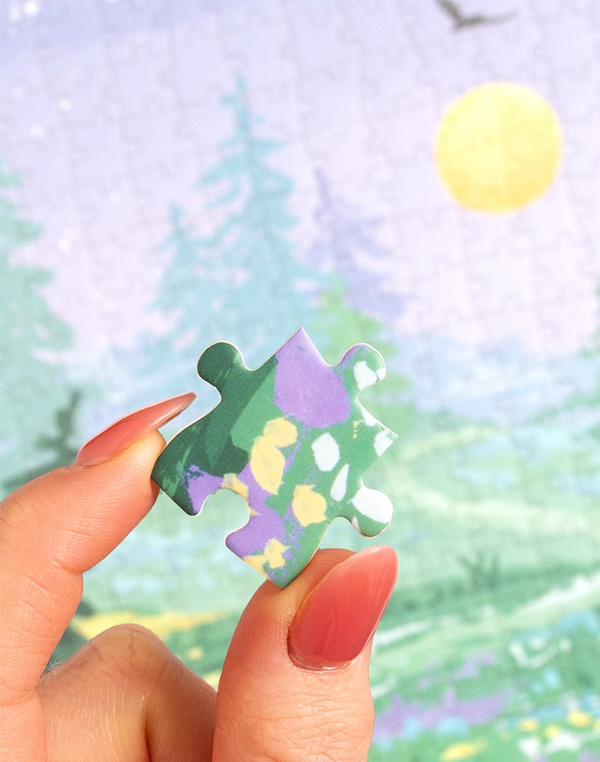 Twilight Garden - 500 Piece Jigsaw Puzzle, 3 of 8