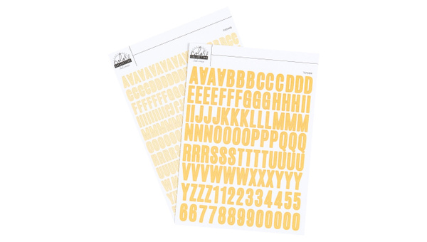 Color Collective 5×7 Cardstock Alphabet Sticker - Sunny, 1 of 1