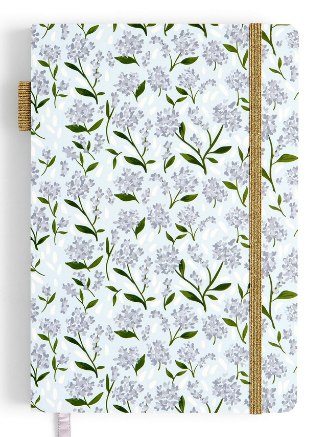 Hydrangeas Lay Flat Lined Journal, 3 of 4