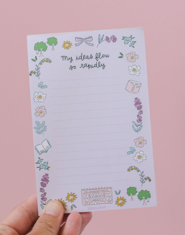 My Ideas Flow So Rapidly Pride and Prejudice 4×6 Notepad, 1 of 3