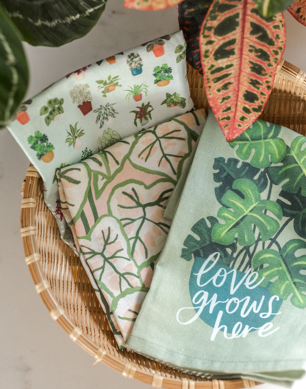 Potted Plant Kitchen Towel, 3 of 4