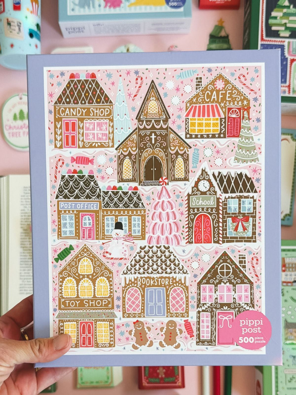 Gingerbread Square - 500 Piece Christmas Jigsaw Puzzle, 3 of 7