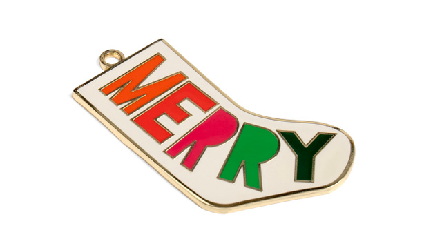 December Daily® 2026 Enamel Stocking Ornament, 2 of 2
