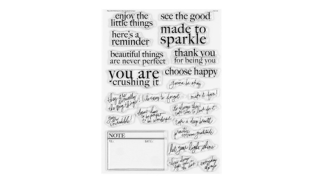 Stamp Set : 6×8 Made To Sparkle, 1 of 4