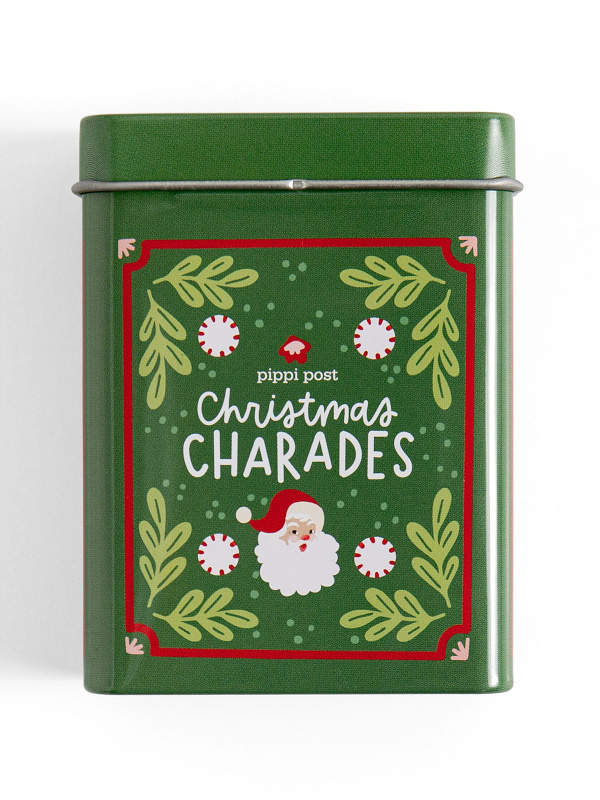 Christmas Charades Game - Deck of Cards + Storage Tin, 5 of 8