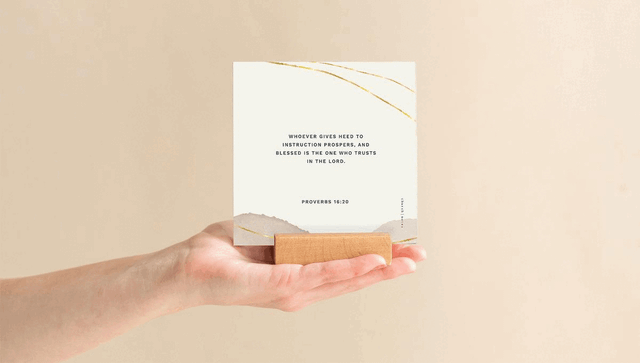Verse Card Set and Holder, 4 of 7