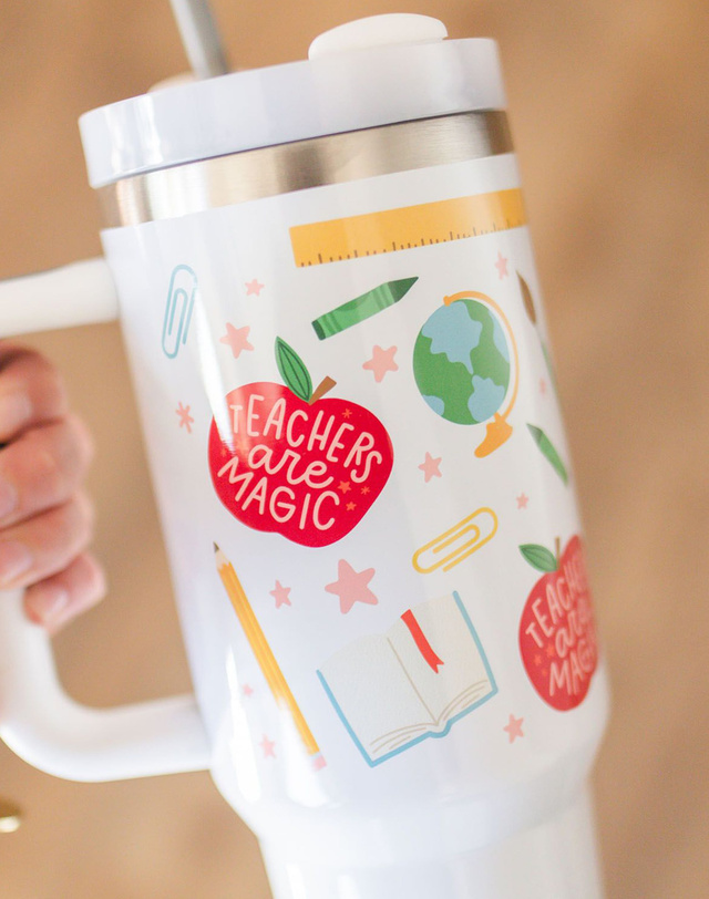 Teachers Are Magic 40oz Tumbler, 2 of 3