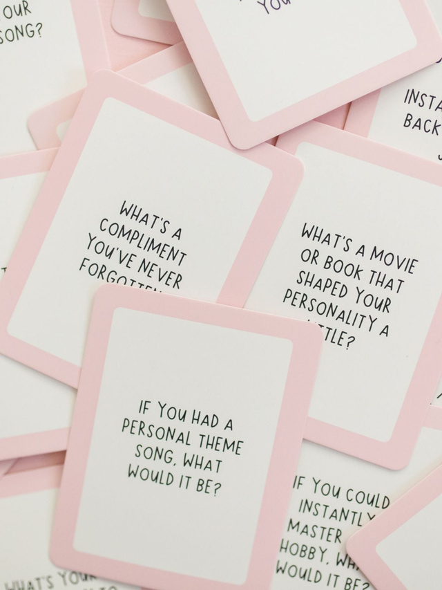 Ask Away Conversation Game - Deck of Cards + Storage Tin, 3 of 7