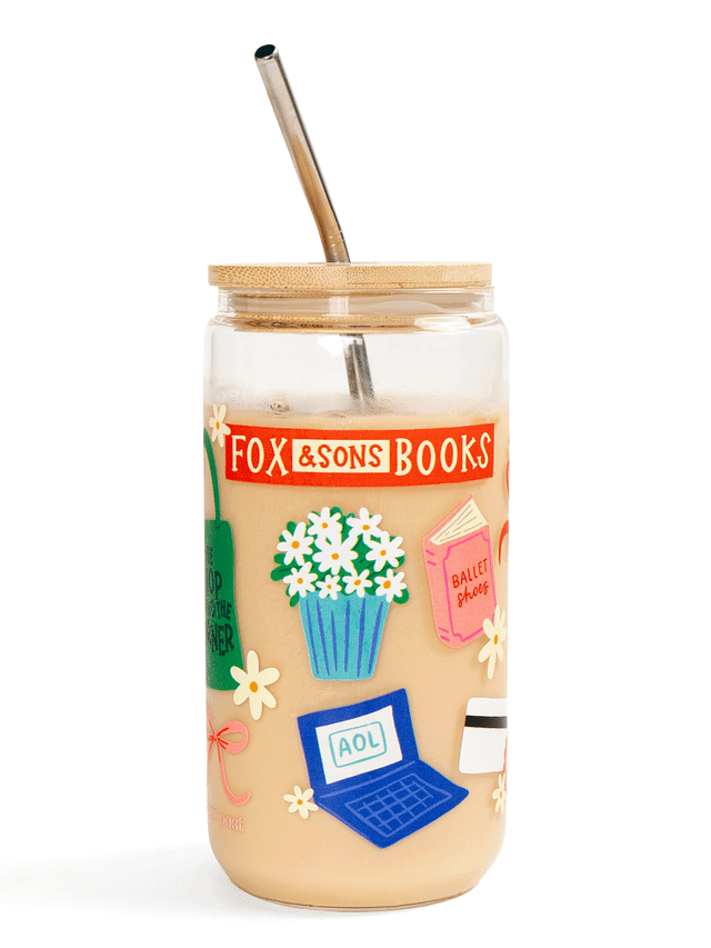 The Shop Around the Corner Rom-Com Glass Can, 6 of 6