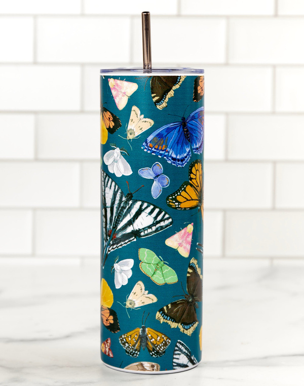 Flutter Friends Butterfly Tumbler, 1 of 2