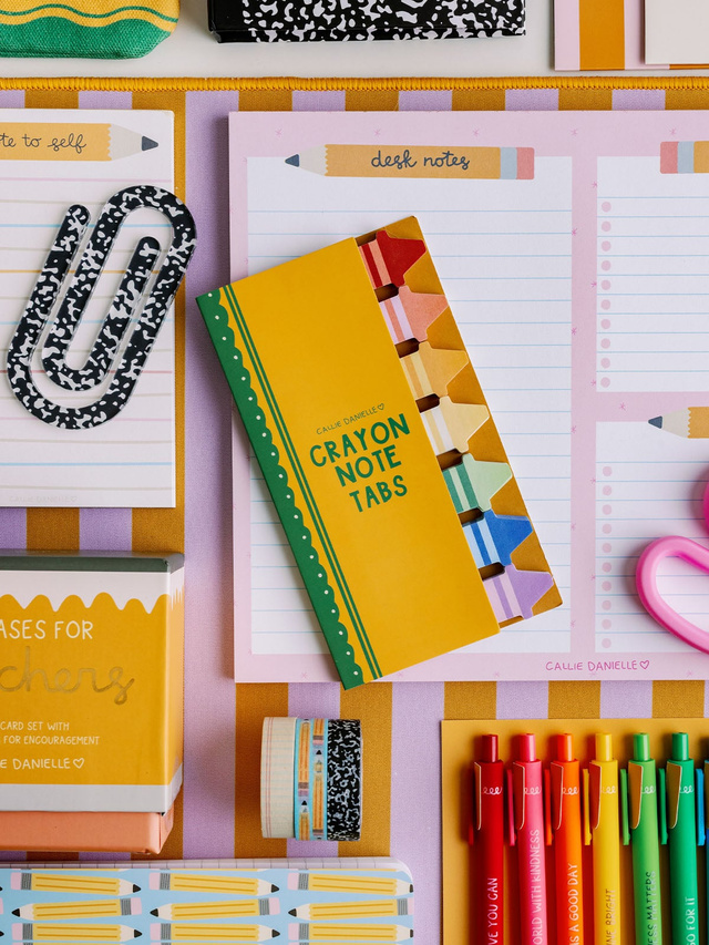 Crayon Sticky Note Tabs Set, 3 of 4