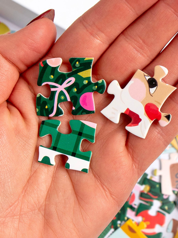 Christmas Movie Favorite Stamps - 500 Piece Jigsaw Puzzle, 6 of 8