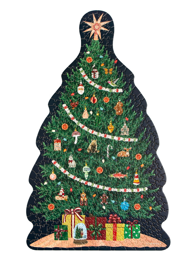 Christmas Tree - 500 Piece Shaped Jigsaw Puzzle, 4 of 5