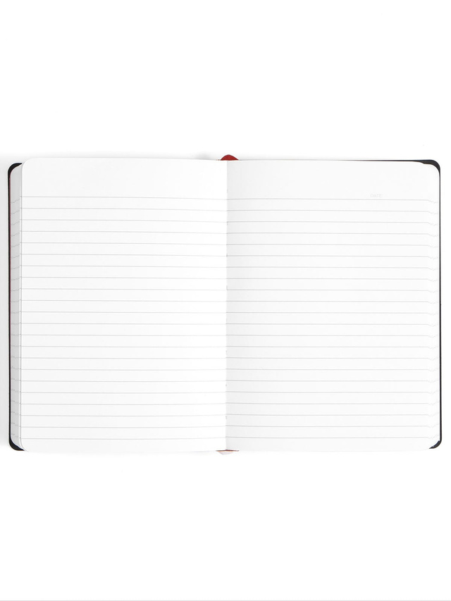 Red Mushrooms 5×7 Lined Softcover Book Journal, 6 of 6