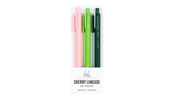 Cherry Limeade Gel Pen Set, 1 of 3