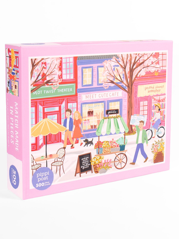 Match Made In Pieces - 500 Piece Rom Com Jigsaw Puzzle, 1 of 8