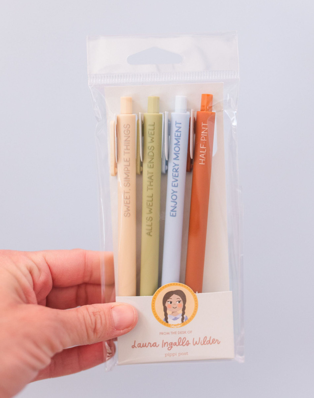 Little House On The Prairie Laura Ingalls Wilder Pen Set, 2 of 6