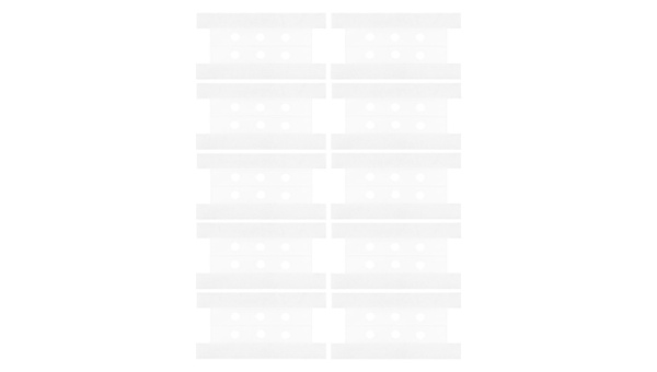 4×4 Plastic Attacher Stickers, 1 of 2