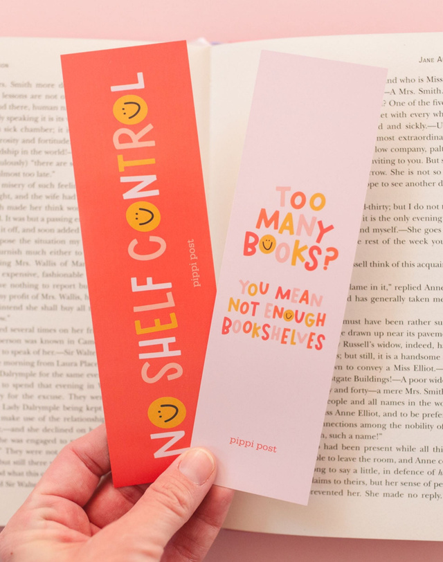 Too Many Books Bookmark Set, 2 of 5