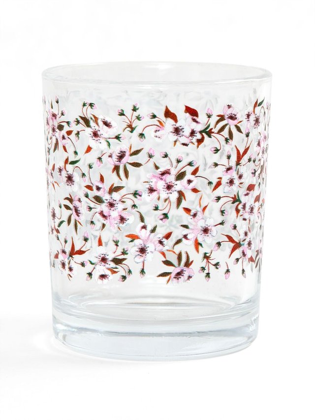 Chokecherry Floral 7.5oz Short Juice Glass, 2 of 4