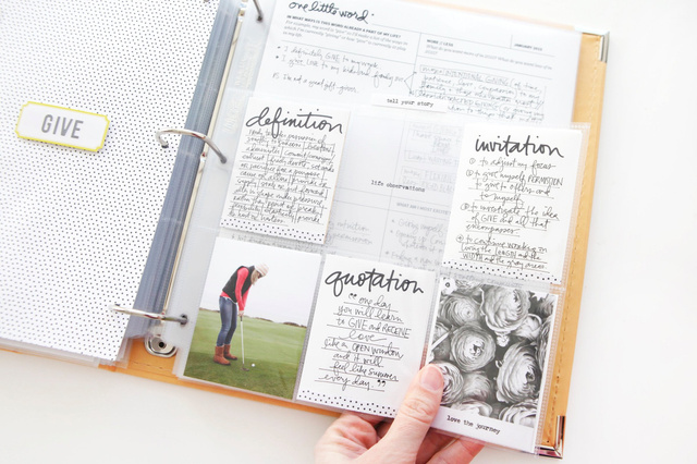 One Little Word® 2015 | Workshop Example, 1 of 1