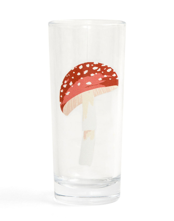 Red Cap Mushroom Tall Juice Glass, 2 of 2