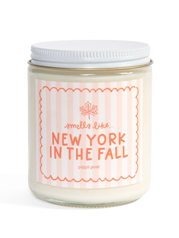 New York in the Fall Scented Soy Hand-Poured Candle, 2 of 2