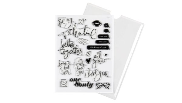 Stamp Set : 6×8 Be My Valentine, 1 of 5