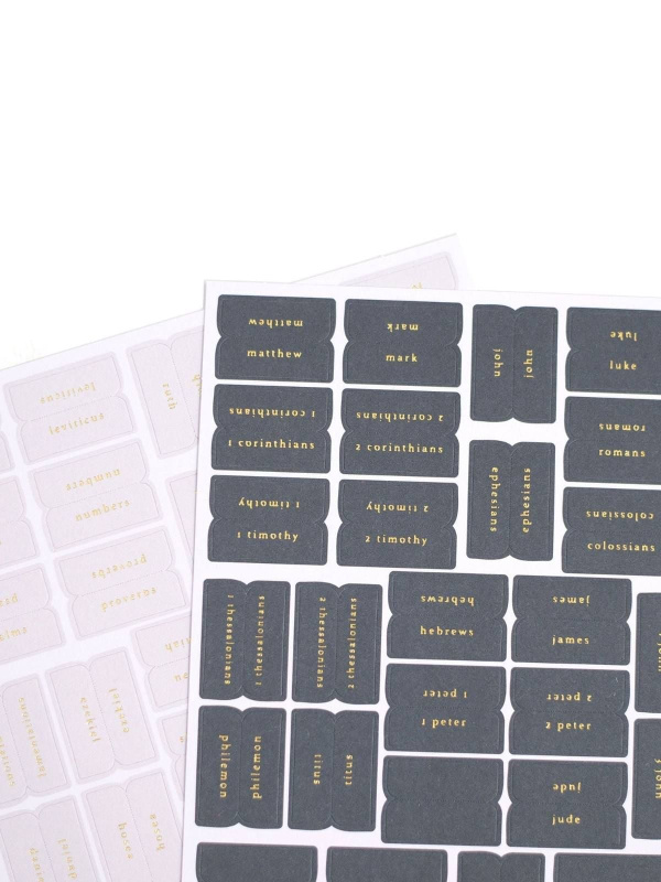 Navy & Grey Bible Tabs, 4 of 10