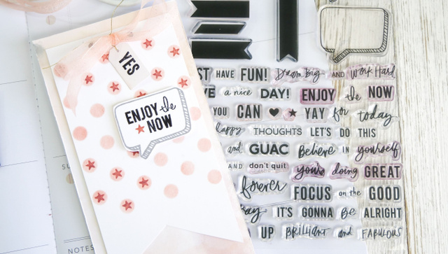 Stamp Set : 6×8 Let's Do This, 3 of 4