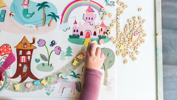 Mini Rainbow Land Play Mat, 1 of 5