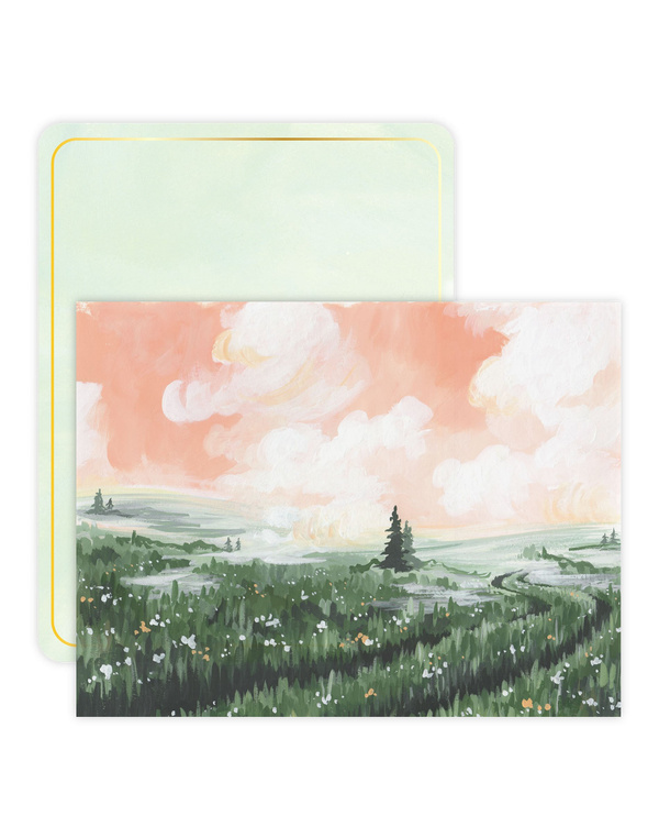 Landscape Envelope Flat Note Set, 7 of 9