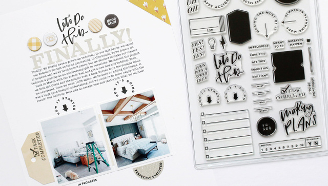 Stamp Set : 6×8 Let's Do This by Paislee Press, 5 of 7