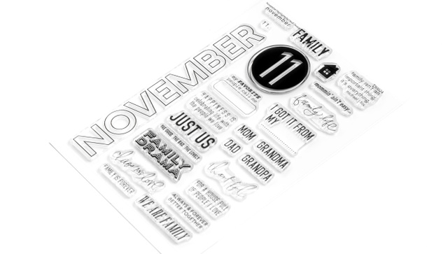 Stamp Set : 4×6 November Highlights, 2 of 2