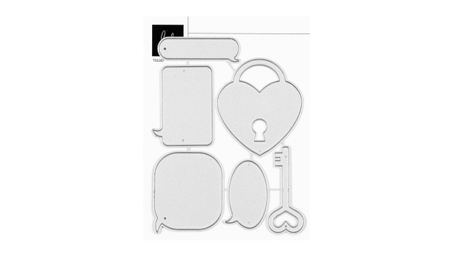 Metal Die Set - Speech Bubbles, 1 of 2