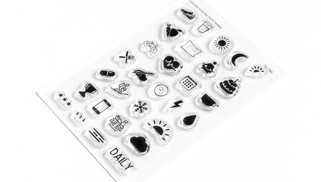 Stamp Set : 3×4 Calendar Icons, 2 of 2