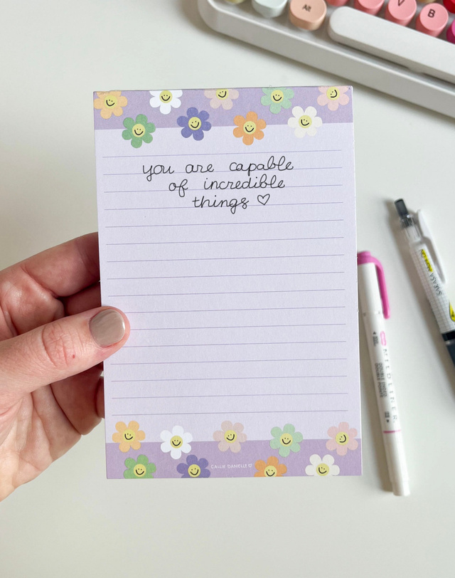 Happy Daisy Notepad, 3 of 4