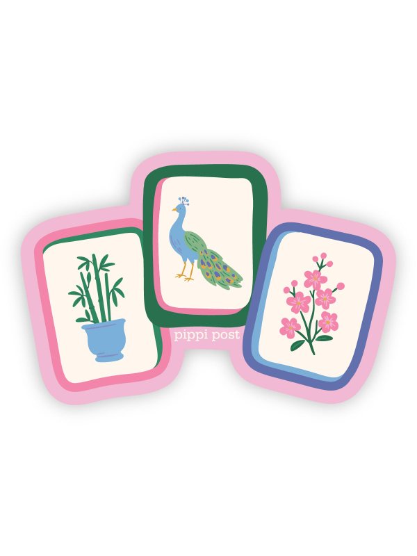 Mahjong Tiles Decal Sticker, 2 of 2