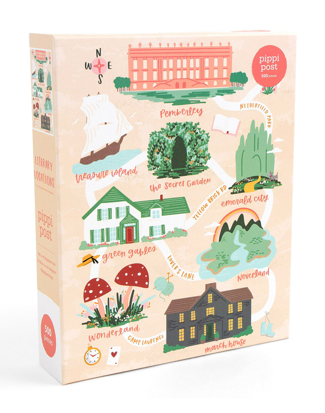 Literary Locations - 500 Piece Jigsaw Puzzle, 1 of 7